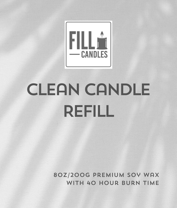 non toxic Candle refills made in british columbia