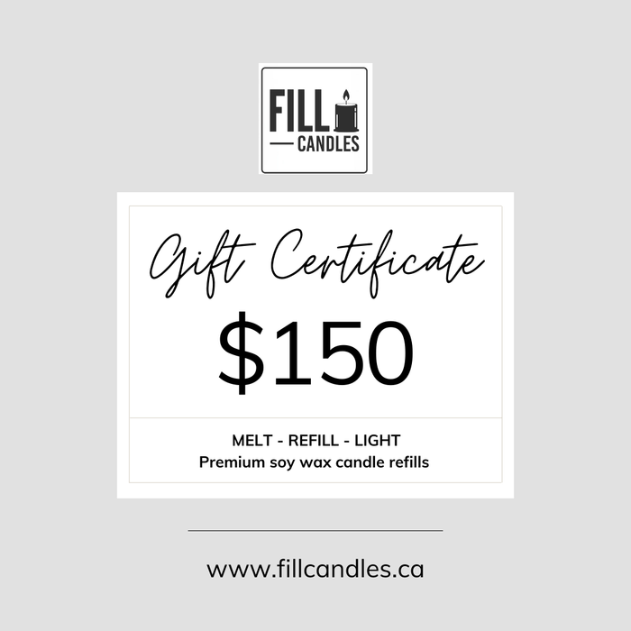 premium soy wax candle refills canada