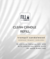 sandalwood pet-safe candle refill vernon bc