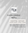 sustainable wood wick refillable candle canada