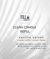 vanilla paraben-free candle refills canada